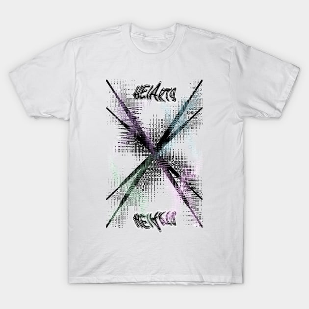 Abstract No. 61 (designed by HeiArts) T-Shirt by Againstallodds68